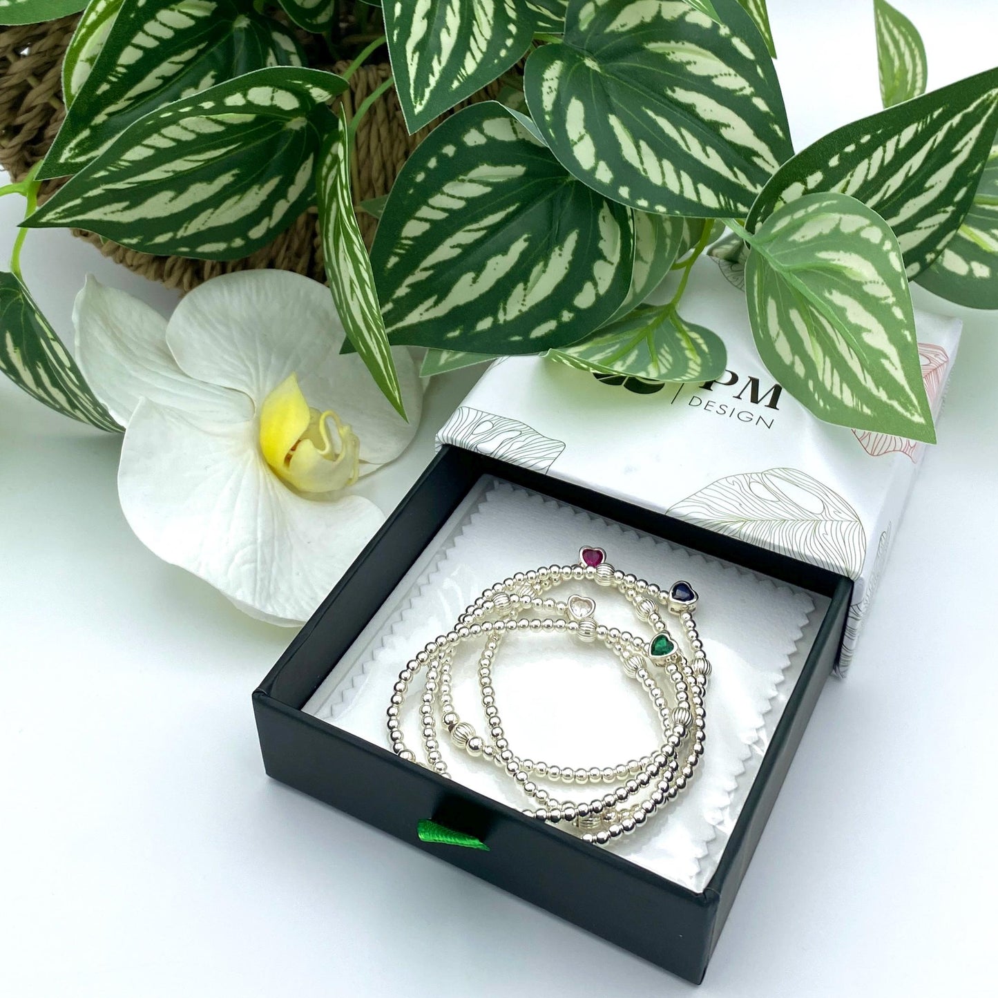 Sterling silver crystal heart color women meaning bracelet wedding love gift bridesmaid accessory jewelry Mom lovely crystal elegant gift