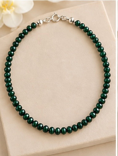 Crystal Beaded Choker Necklace for Women | Multiple Colors