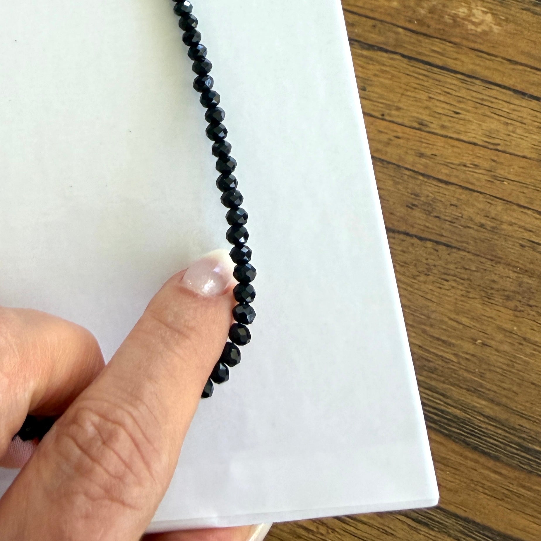 Long Necklace Crystal with Freshwater Pearls