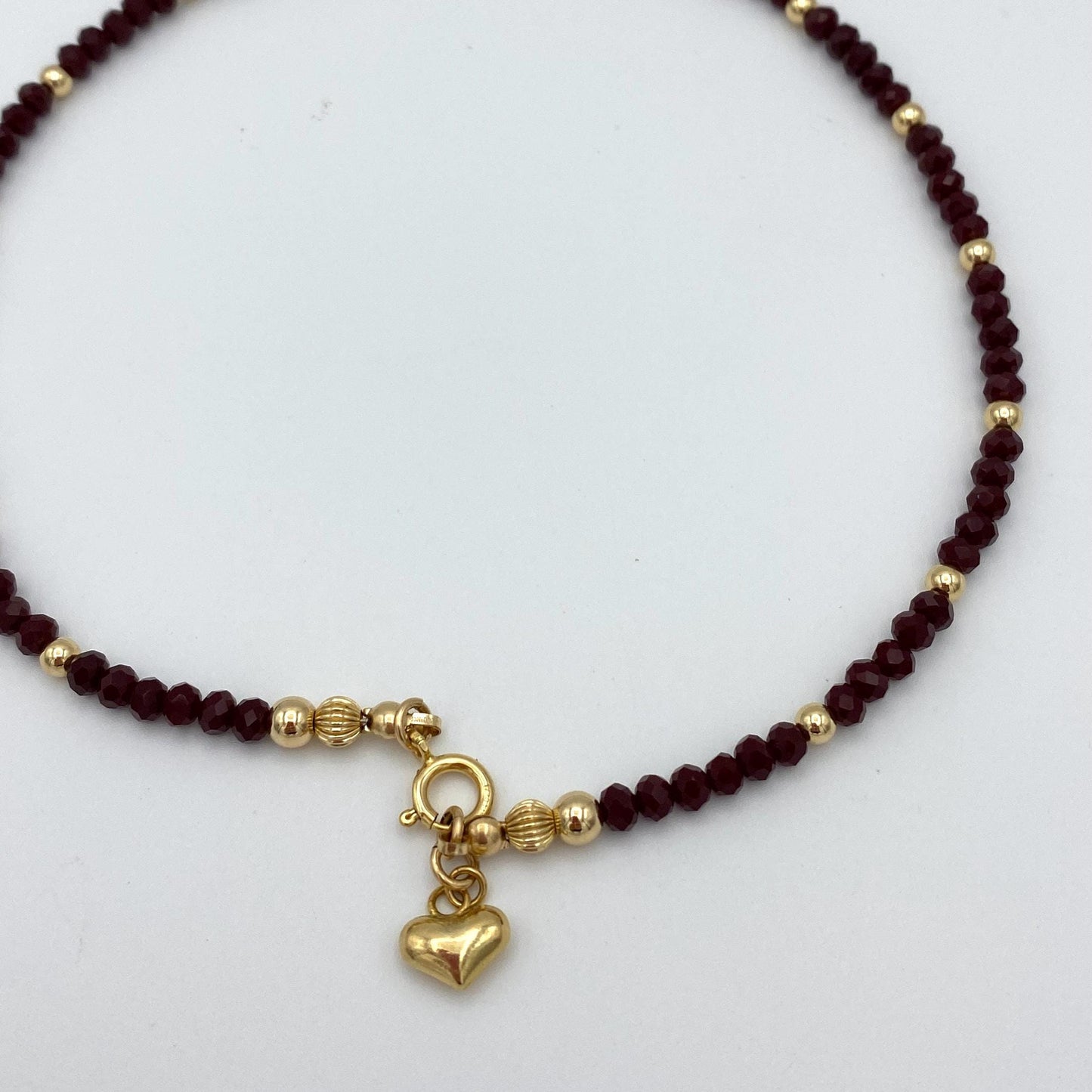 Crystal Gold Filled Necklace Elegant Gold Jewelry Gift for Her