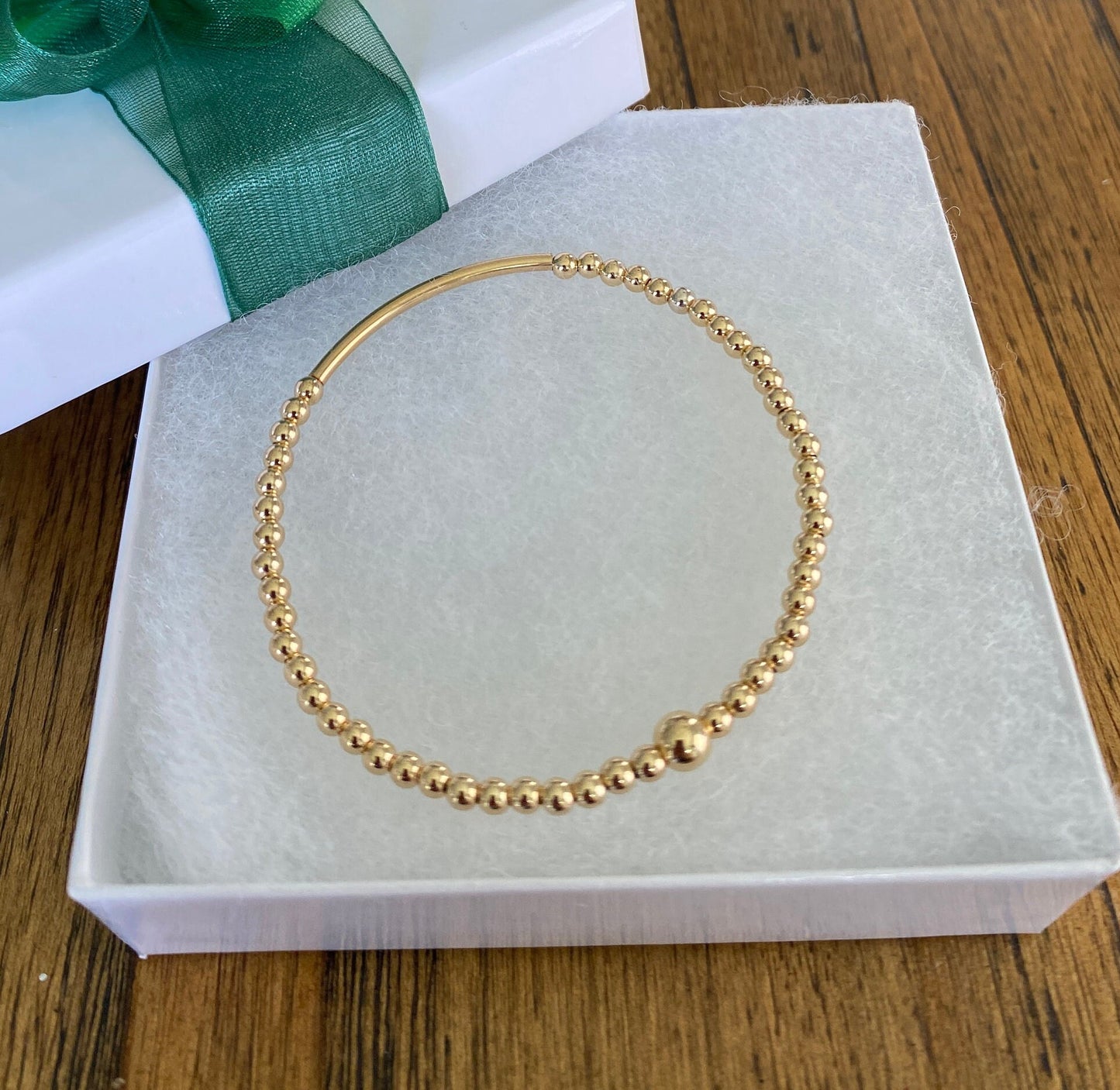 Gold filled pearls earrings bracelet classic accessory women gift stretchy jewelry anniversary present