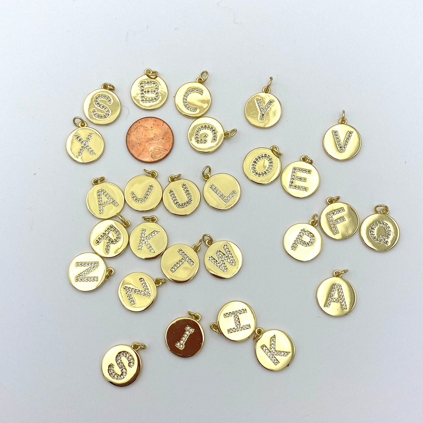 Personalized gold bracelet with initial charm meaningful gift for her